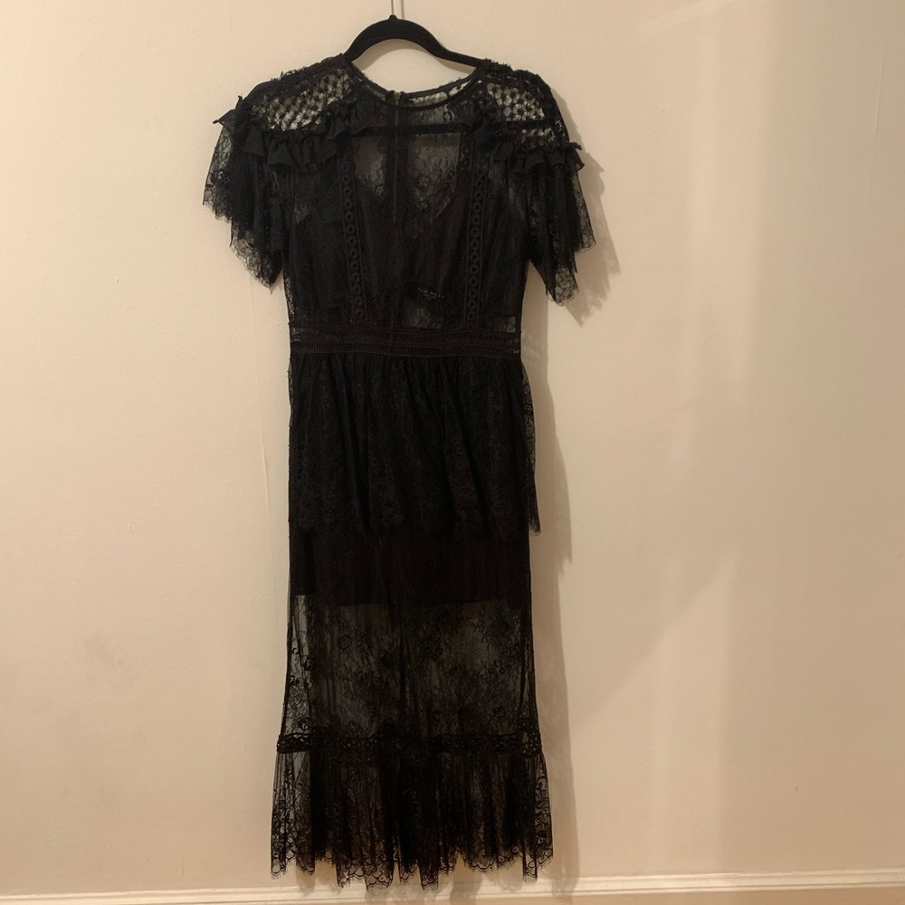 Black Midi/Full Length cocktail dress